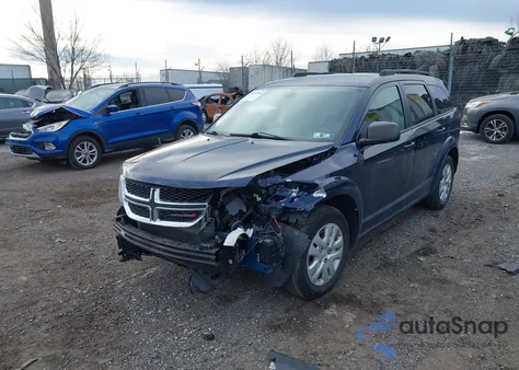 2018 Dodge Journey Se z USA, uszkodzony, nr VIN 3C4PDCAB9JT534591